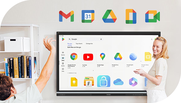ViewSonic presenta nuevas pantallas interactivas ViewBoard con certificación Android EDLA